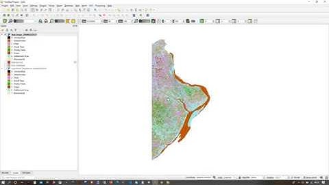 What to do after classification of land in QGIS?