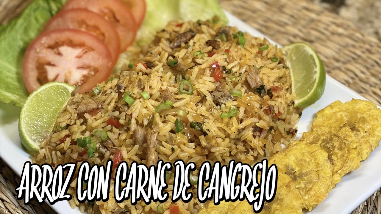 ARROZ CON CARNE DE CANGREJO 🇪🇨👩‍🍳👍🌹