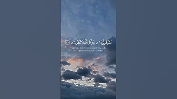 مقتطف من سورة المؤمنون بصوت القارئ الشيخ ياسر الدوسري #ياسر_الدوسري #قران_كريم #سورة_المؤمنون