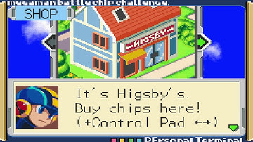 Mega Man - Battle Chip Challenge Gameplay Gba