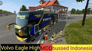 Best bus simulator Eagle high Volvo MOD bussid Indonesia simulator