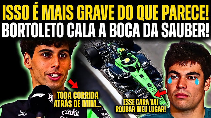 Gabriel Bortoleto BATE O MARTELO e deixa a Sauber EM CHOQUE com o PIOR CARRO!