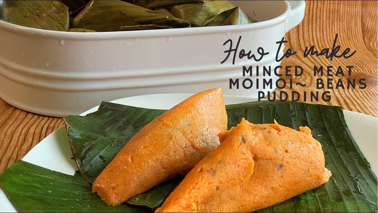Mu Moi Rice MINCE BEEF MOIMOI ~ BEANS PUDDING | HOW TO MAKE MOIMOI - YouTube