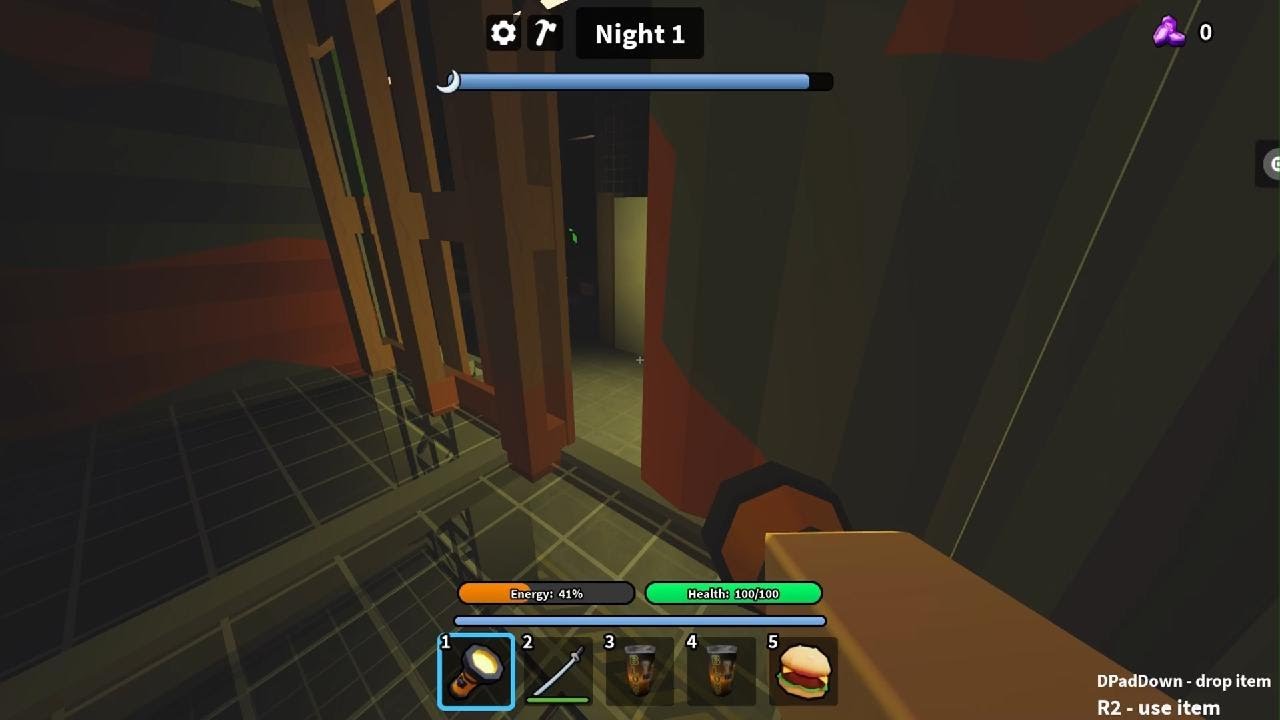 Survive overnight in a mega store