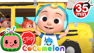 Wheels on the Bus (Play Version) + More Nursery Rhymes & Kids Songs - CoComelon