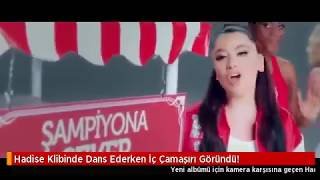 Hadise Klibinde Dans Ederken İç Çamaşırı Göründü