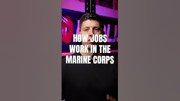 How job assignments work in the Marine Corps #shorts