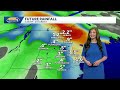 Snow possible in mountains Friday night