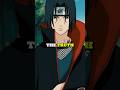 Itachi Created a Villain to Create a Hero #anime #naruto #itachi