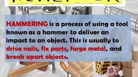 Materials When hammer and Cut- SCIENCE 4 Qtr 1 Week 4