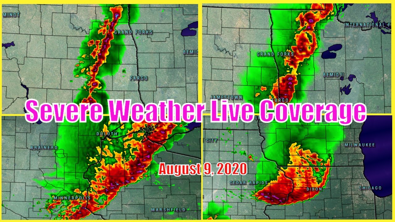 Severe Weather Live Coverage - Severe Storms Midwest - The Severe ...