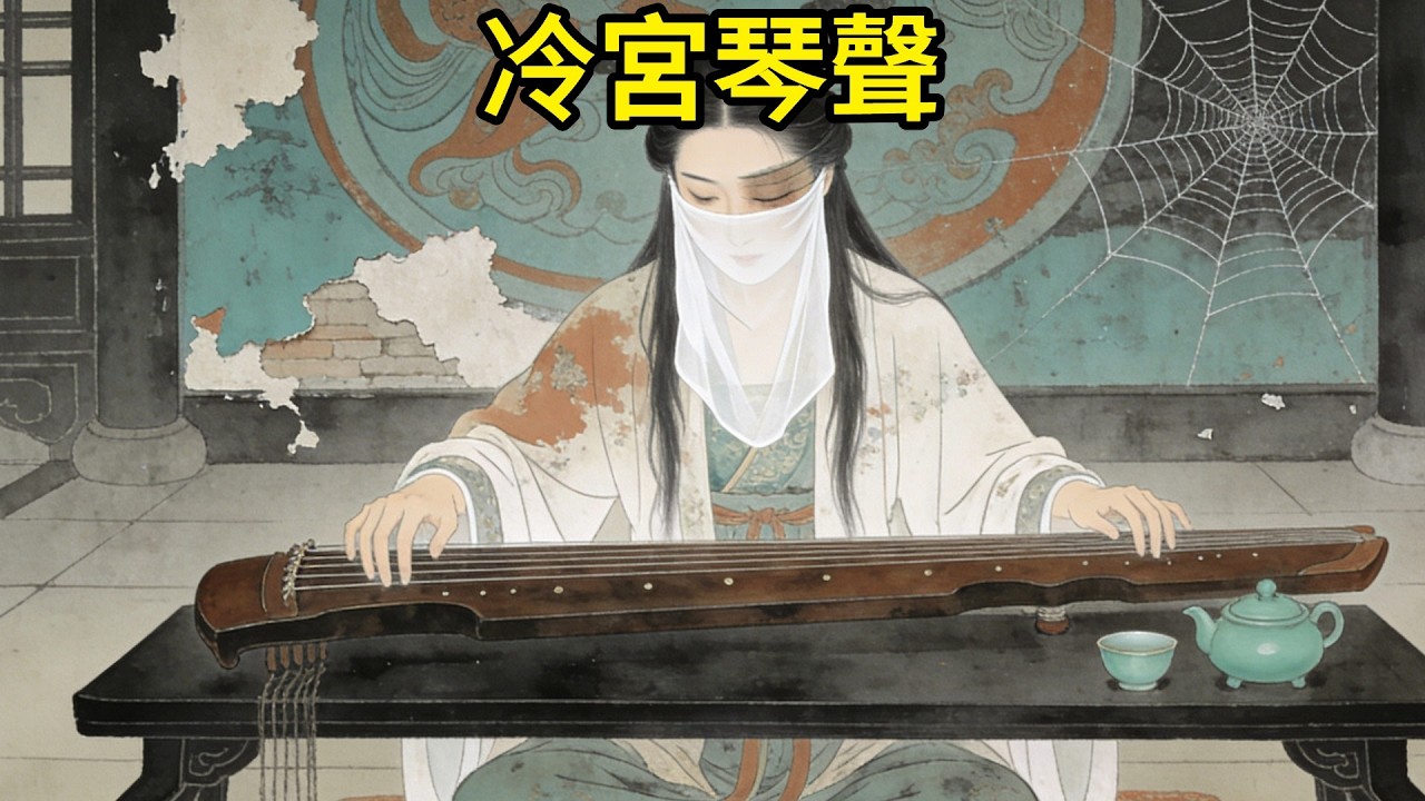 被剜去雙眼的廢後在冷宮撫琴度日，琴音悲愴；新帝偶然聽見琴曲，淚崩：這是婉兒的琴聲，原來廢後竟是新帝小時候最好的玩伴#民間故事 #故事頻道 #感人故事 #感人故事 #情感