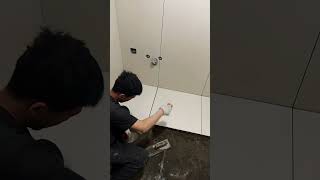 Tile Installation P5216#Shorts