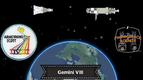 Space Race || Gemini 8, first rendezvous and docking of two spacecraft || SFS