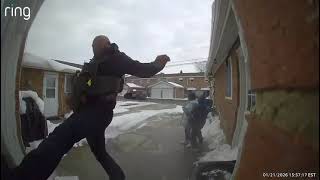 North Olmsted Ring Footage Shows Clareshire Drive Hostage Incident | Jan. 21, 2026