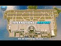 International Airport on an artificial island (Airport DLC) | No Mods | Cities: Skylines