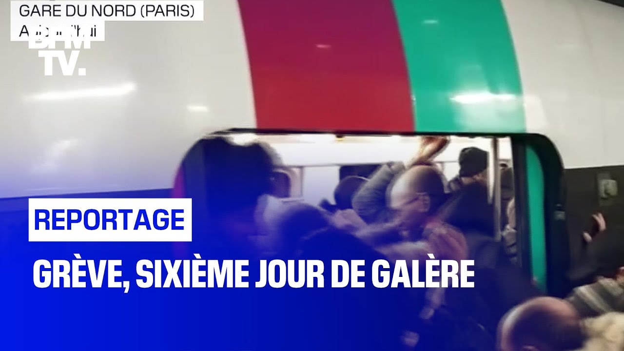 Grève, sixième jour de galère