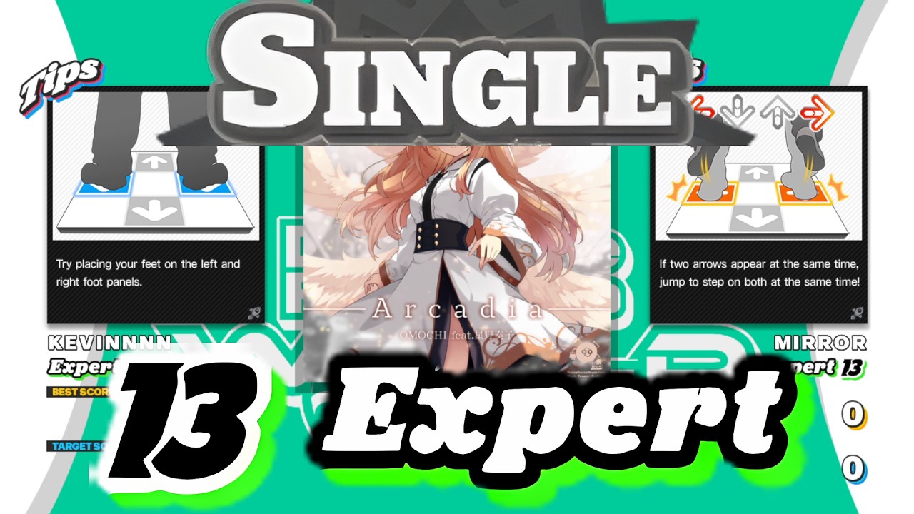 Arcadia (ESP13) Expert Single [DDR World] - YouTube