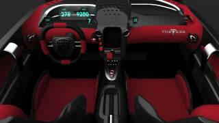 Inspired by jason castriota's exterior styling, we carried some of the
aerospace design, as well car's design features, into int...