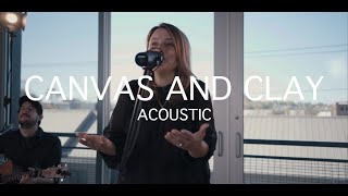 Video thumbnail of "Canvas and Clay - Pat Barrett // Acoustic Cover"