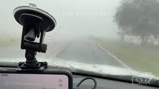 06-01-2025 Buckholts, TX - Incredible Damaging Wind Gusts