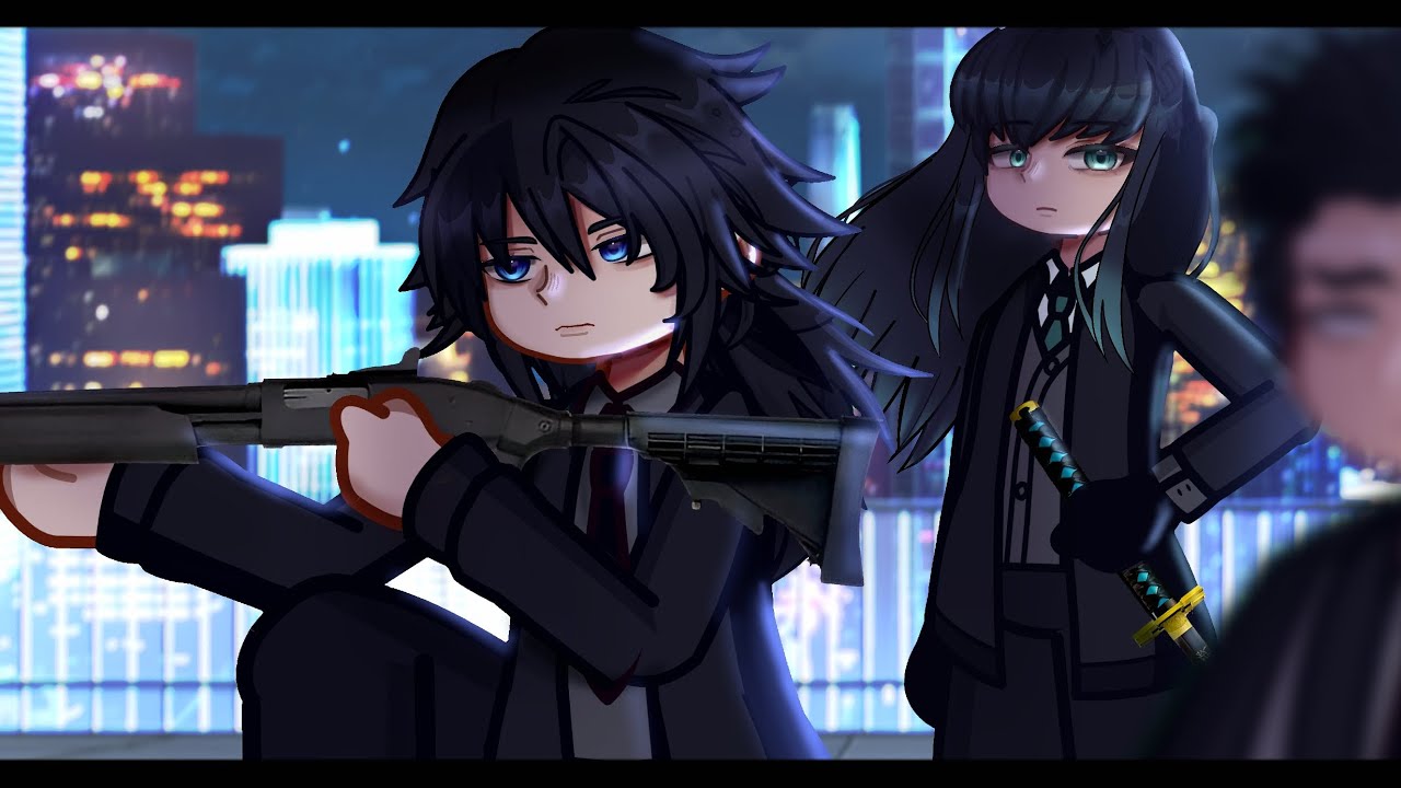 If the Hashiras were CIA Agents 🕵🪪 // Part 1 // Gacha Life 2 // Demon Slayer // Kny // Au [Repost😭]