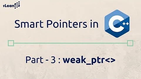 C++ 11 / C++14 Smart Pointers - Part - 3 The weak pointer weak_ptr