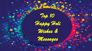 Happy Holi Wishes & Messages 2021 | Holi wishes for whatsapp status | Happy Holi 2021 | screenshot 3