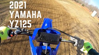 2021 Yamaha YZ125 - GoPro - 2 Stroke by Andrew DeVries 32,420 views 3 years ago 5 minutes, 9 seconds