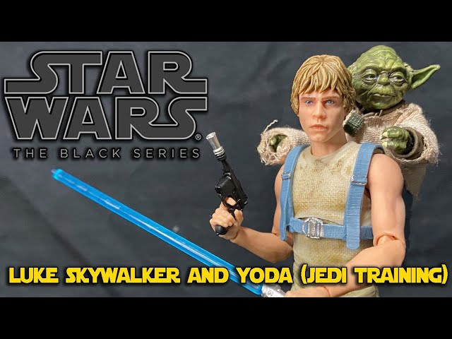 LUKE SKYWALKER & YODA (JEDI TRAINING) - STAR WARS THE BLACK SERIES