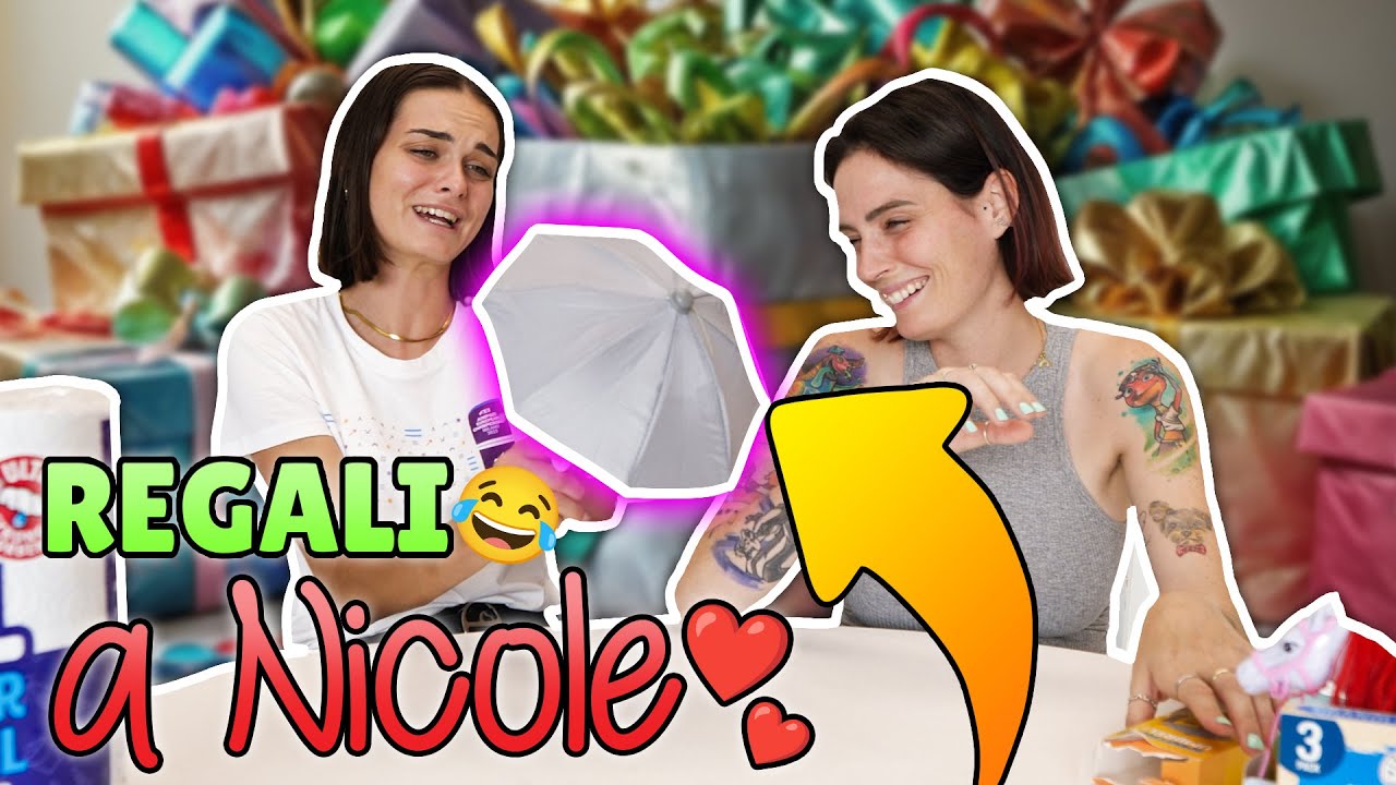 Regali super divertenti a Nicole 😂 (Scusami sorella!🫣)