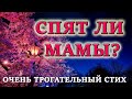 ❤Спят ли Мамы?... Очень трогательно до слез. Не пропусти.