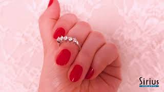 Sirius Pırlanta E Renk 0,73 Karat Pırlanta 5 Taş Yüzük 17R0191