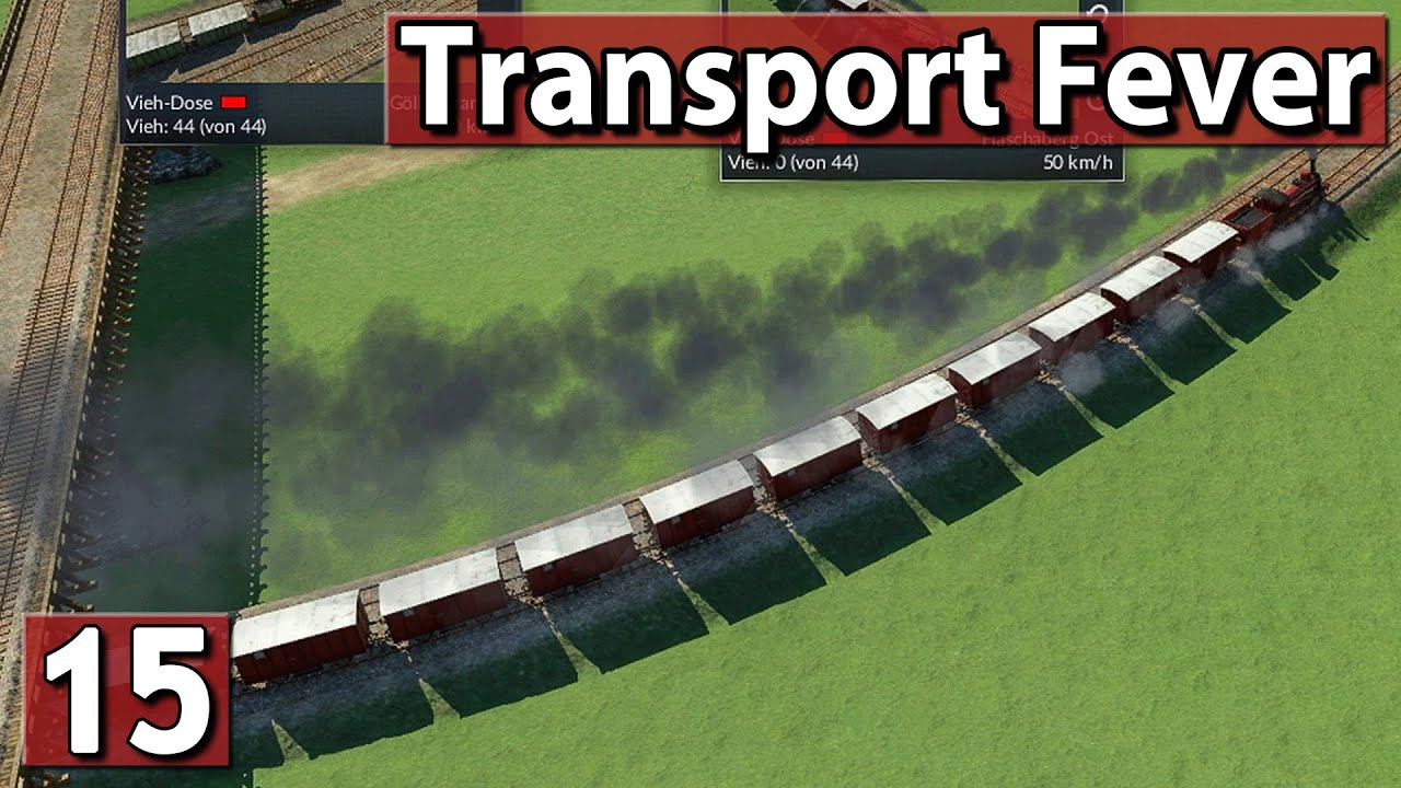 Erfolg des MEGA GÜTER Projektes ► Transport Fever Gameplay deutsch #15 games people play