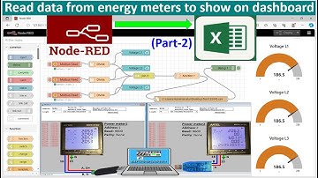 Read data from power meter and connect with Excel data logger part2