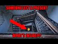 FOUND ABANDONED MYSTERY PRESENT HIDDEN IN ABANDONED HOUSE! OPENING PRESENT LEFT ABANDONED FOR YEARS!