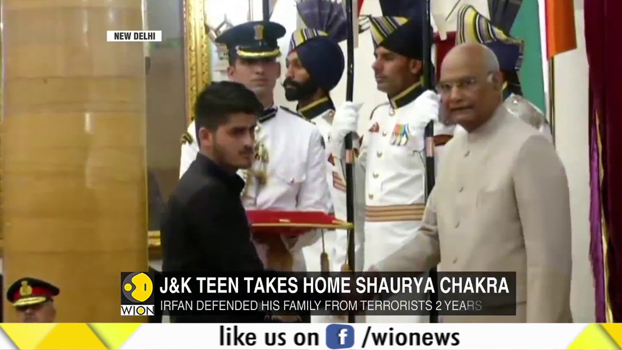 J&K boy honoured by Shaurya Chakra Award