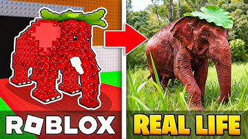 REAL LIFE vs ROBLOX Steal a Brainrot Animals (COMPARISON)
