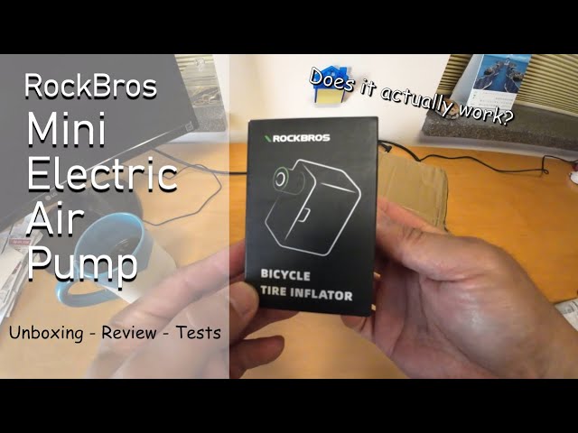 RockBros Mini Electric Air Pump - Unboxing - Review - Opinions - Wow! 