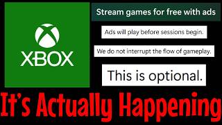 Xbox Just Made Cloud Gaming Free With Ads...