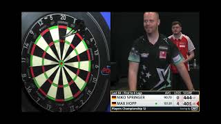 GERMAN CLASH | Max Hopp vs Niki Springer | Players Championship 12 2026 🎯