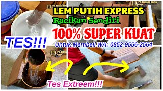 Strategi membuat lem putih