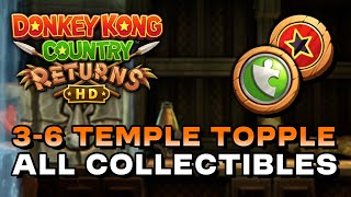 Donkey Kong Country Returns HD - 3-6 Temple Topple (All Puzzle Pieces & Kong Letters)
Donkey Kong Country Returns HD - 3-6 Temple Topple (All Puzzle Pieces & Kong Letters) Donkey Kong Country Returns HD - 3-6 Temple Topple (All Puzzle Pieces & Kong Letters)