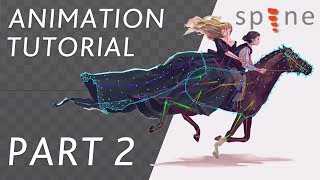 Part 2 Animation workflow Spine 2d and After Effects by D. Kulinich, Art A.Neonakis