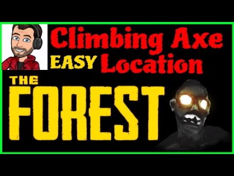 EASY Location How To Get The CLIMBING AXE ! | the Forest - YouTube