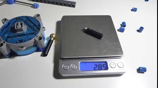Custom Stem for GyroBot Weight Measurements 2.85 g. Custom Round Peg 11.60 g