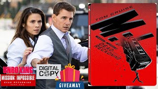 Mission Impossible Dead Reckoning P1 2023 4K SteelBook (Review and Unboxing) (Tom Cruise) Digital Gi