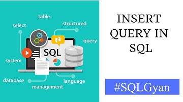 Insert Query in SQL| SQLGyan Series Lecture 3| Asterix Solution by Zartab Nakhwa