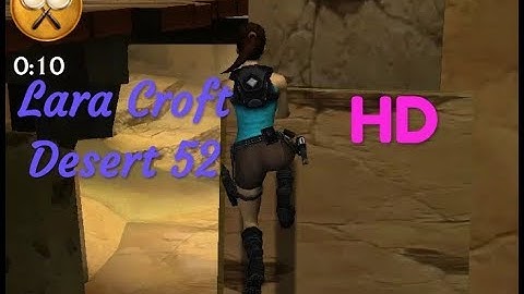 Lara Croft Relic Run 52 Desert HD games REPLAY