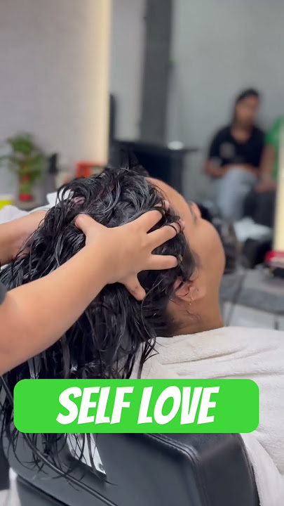 Hot oil Massage ❤️Shahid's #salon #trending #haircare #hairstyle #hair #spa #ytshorts